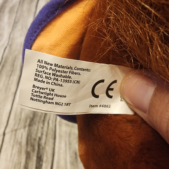 Breyer Brown Horse Prancer the Chestnut Bay Plush Stuffed Animal 2008 - Picture 7 of 9